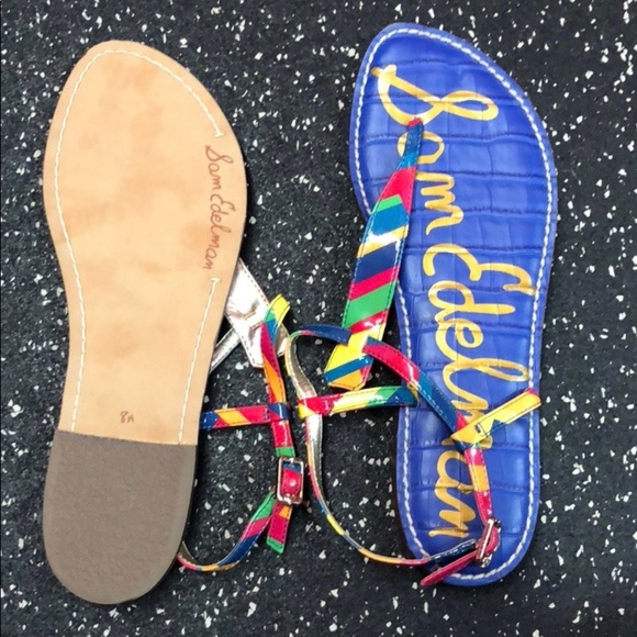 Sam Edelman rainbow sandals - Picture 2 of 2